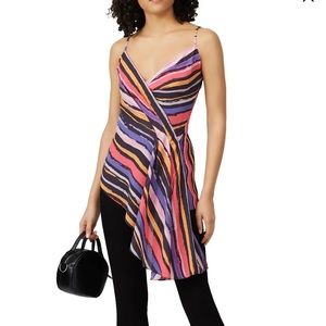 Great Jones Asymmetrical Striped Top